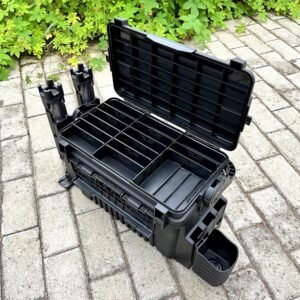 Double-layer Portable Fishing Box Set with Storage for Fishing Gear